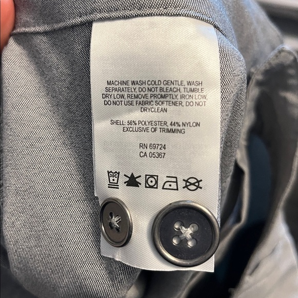 NWOT Columbia Active Fit Pant Gray Straight Leg Size 6 - Picture 7 of 7